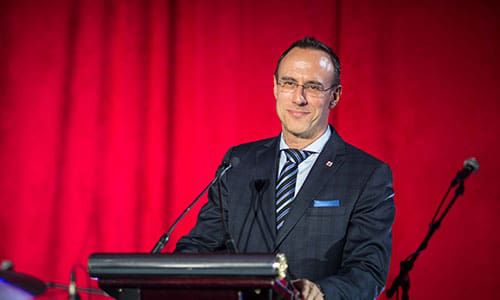 Jean-Fran&ccedil;ois Champagne, President of AIA Canada.