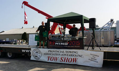 A shot from the 2017 PTAO Tow Show, in Markham, Ontario. PTAO recently announced that the show will be held in Markham once again, in the summer of 2018.
