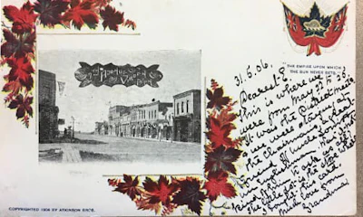 Beltz acquired his favourite piece when he placed an ad in the paper. A black and white photo from 1951 shows the city of Virden from an aerial view. Beltz appreciates the depiction of the town during a simpler time when there were no paved roads.