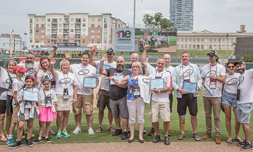 A CARSTAR cystic fibrosis fundraising event &ndash; one of the many hosted by CARSTAR and its franchisees.The top Canadian CARSTAR franchise partner fundraisers from Shine Month.