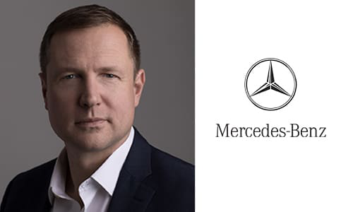 Robert M&uuml;ller, pictured above, has worked with Mercedes-Benz since 2006.
