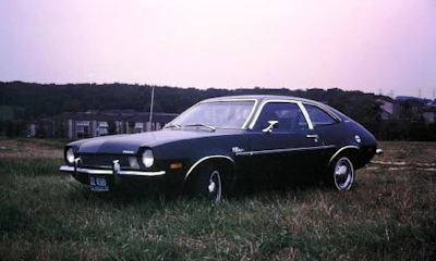 A Ford Pinto, allegedly the worst car of all time.