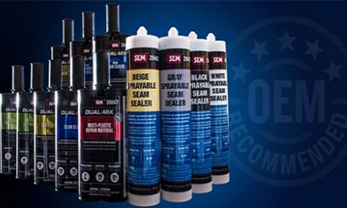 Several of the FCA&rsquo;s newly recommended products from SEM Products.
