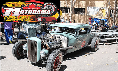A 1930 Model A Ford hot rod.