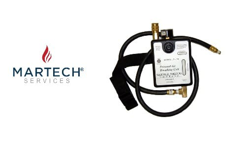 Martech Services&rsquo; new Personal Air Breathing Unit.