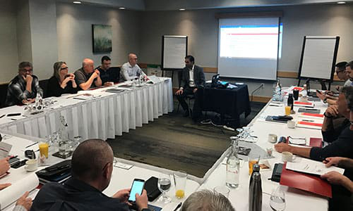 The Rondex team during their three-day annual general meeting.
