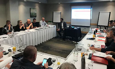 The Rondex team during their three-day annual general meeting.