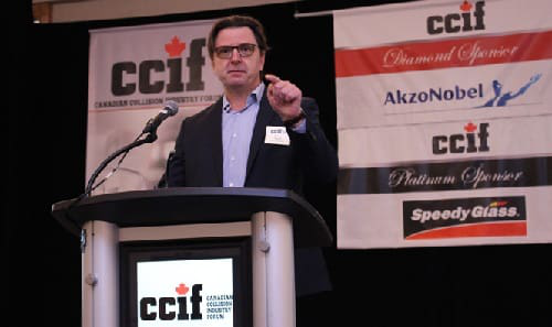 Patrice Marcil, chairman, CCIF.