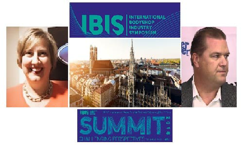 IFord's global collision business and strategy manager Jennifer Boyer will join Calibre Collision president Mark Sanders at the 2018 IBIS summit in June.