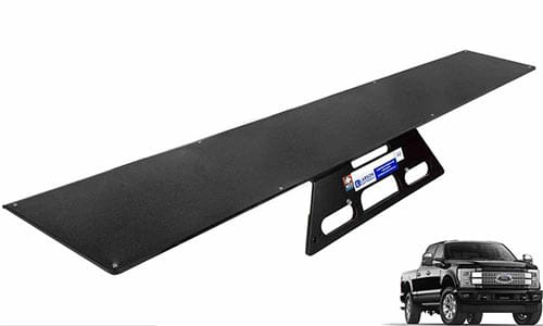 The lightweight no drill magnetic mount is compatible with 2017+ Ford F250, F350, F450 and F550 Super Duty aluminum body pickup trucks.