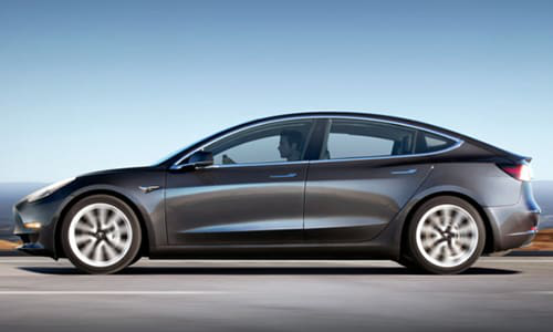 The Tesla Model 3 (pictured above) was criticized for its expensive and heavy build.