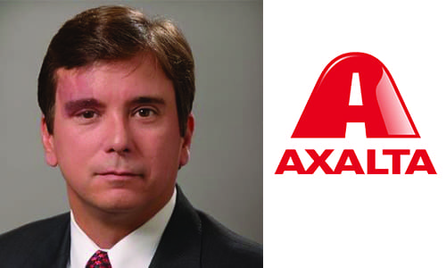 Pictured above is Troy Weaver, Axalta Vice President, Axalta North America Refinish. NAPA Canada awarded Axalta the NAPA Canada Club 95 Award for on-time delivery excellence.