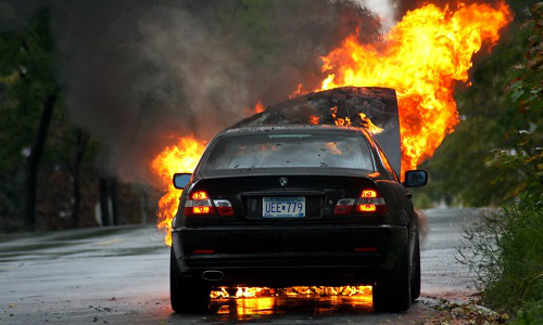car_on_fire