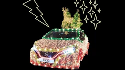 nisaan leaf christmas