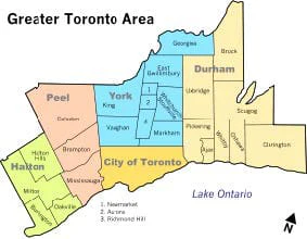 Driver Map Toronto