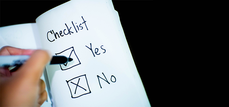 yes no banner