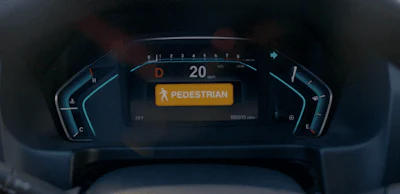pedestrian alert