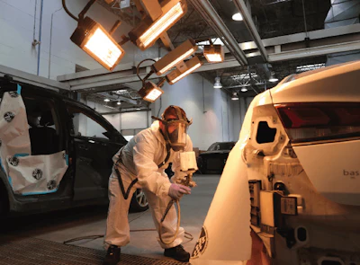 Jose Figueroa Refinish Technician Painting To Perfection