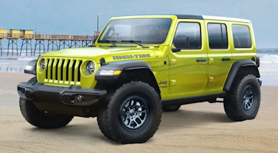 2022 Jeep Wrangler High Tide Velocity Yellow