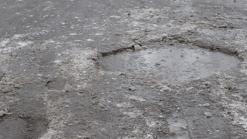 pothole