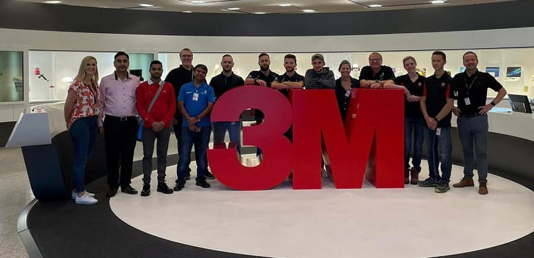 training group photo