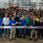 LEERGroup_RibbonCuttingAluminumPlant