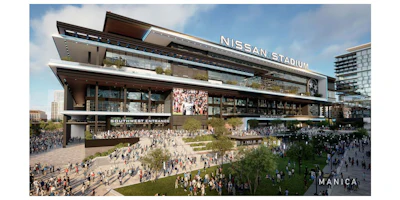 New Nissan Stadium Rendering 1