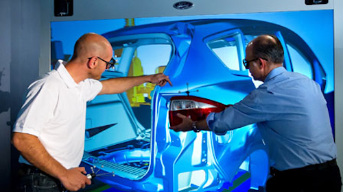 Ford is testing virtual reality technology to reduce costs and injuries.
