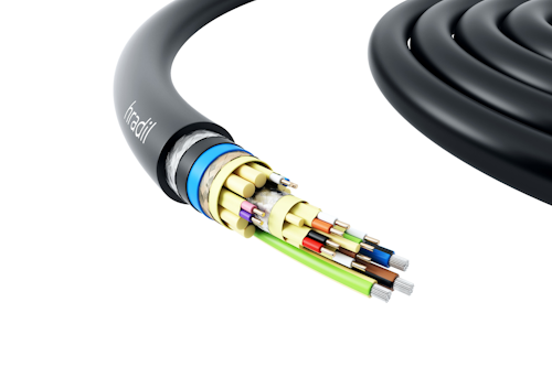 Armored Multi-Ethernet Cable for Offshore Drilling Rigs from Hradil