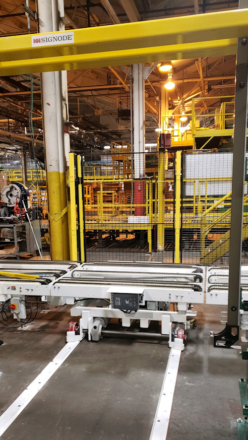 BandWagon pallet strapping system