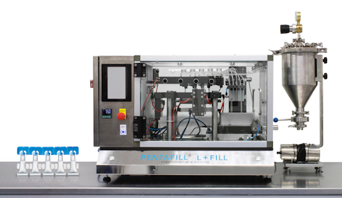 Tekni-Plex Pentafill L+Fill with vial strip.