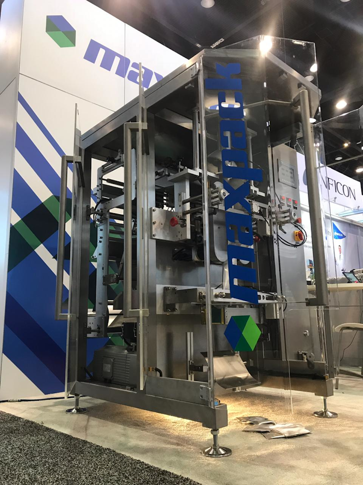 UCM Holdings, LLC - Maxpack exhibirá y demostrará en EXPO PACK Guadalajara 2019 la formadora, llenadora y selladora vertical MFT-540.