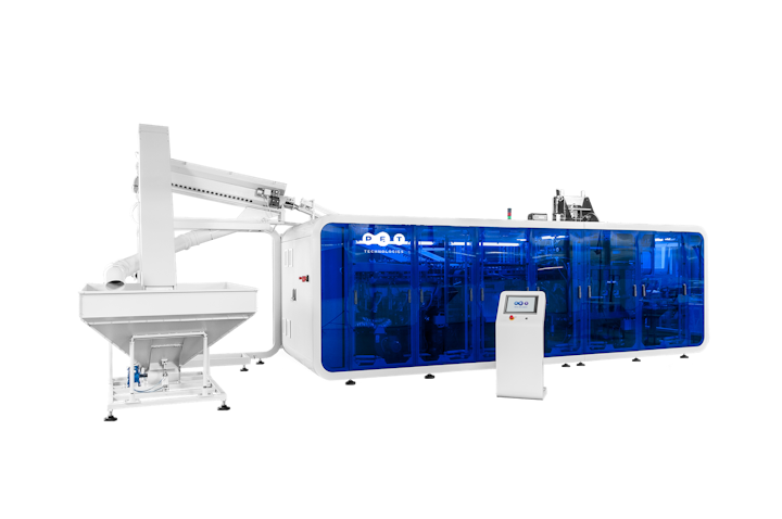 Máquina sopladora APF-Max de PET Technologies