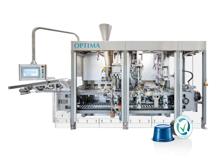 OPTIMA, Wipf y säntis packaging han unido fuerzas y desarrollado el sistema de cápsulas para café ecológicas 'GreenLution'.