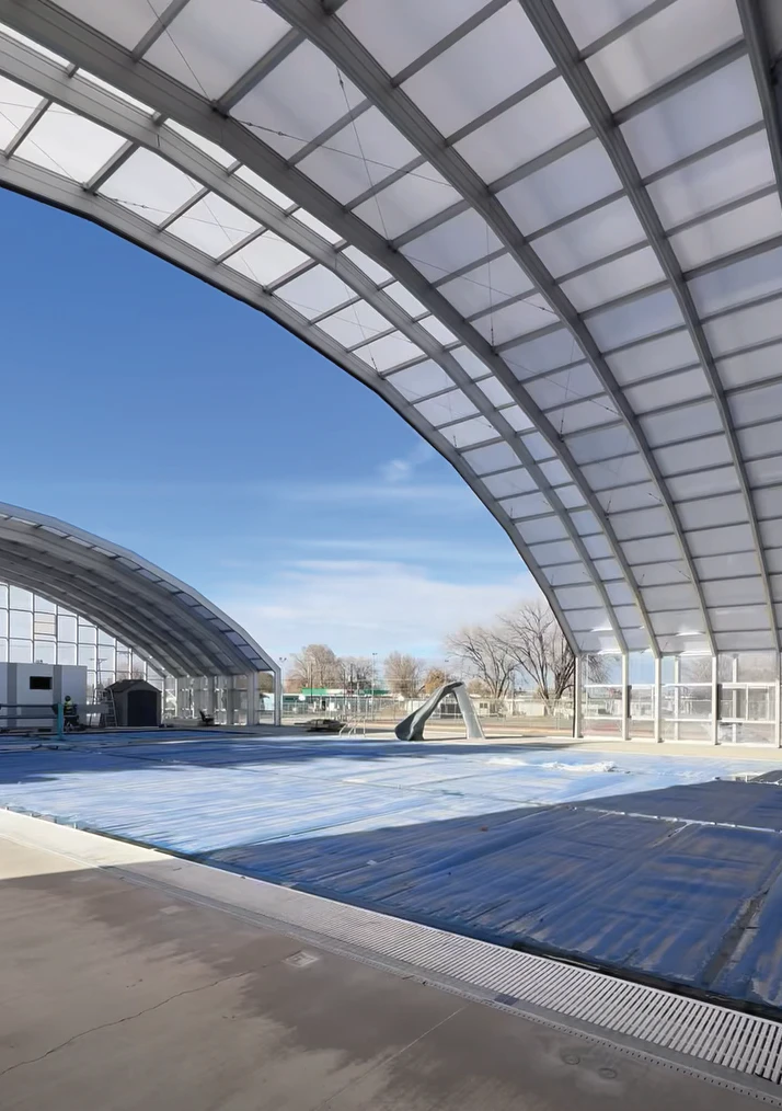 Rupert Pool Rupert Pool Upgraded with DynaDome | Athletic Business