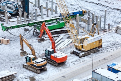Successful winter concrete work starts with planning for cold temperatures and proper protection.