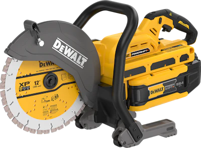 DEWALT is introducing a line of tools, including the DCPS612AG2 PowerShift 12-inch cut-off saw.