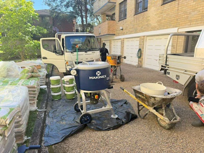 The Force Action Mixer in action.