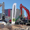 Steelwrist debuted two excavators equipped with SQ40 at CONEXPO-CON/AGG in Las Vegas.