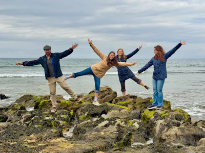 The Nickell family in Ireland.