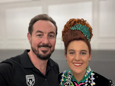 Self-proclaimed 'Dance Dad,' Josh Nickell and his daughter Charlotte.