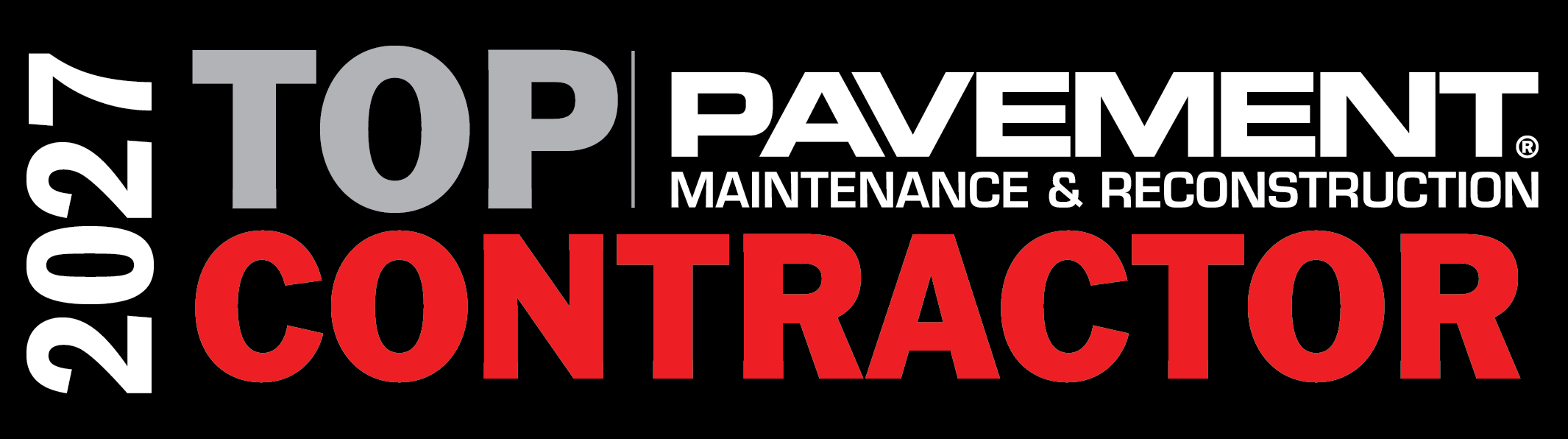 2027 Top Contractor Logo Black