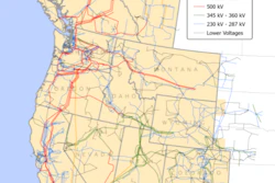 Western Interconnection Map Cred Wecc, State Of The Interconnection