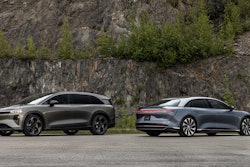 The Lucid Air and Lucid Gravity SUV are both assembled at Lucid's factory in Arizona.