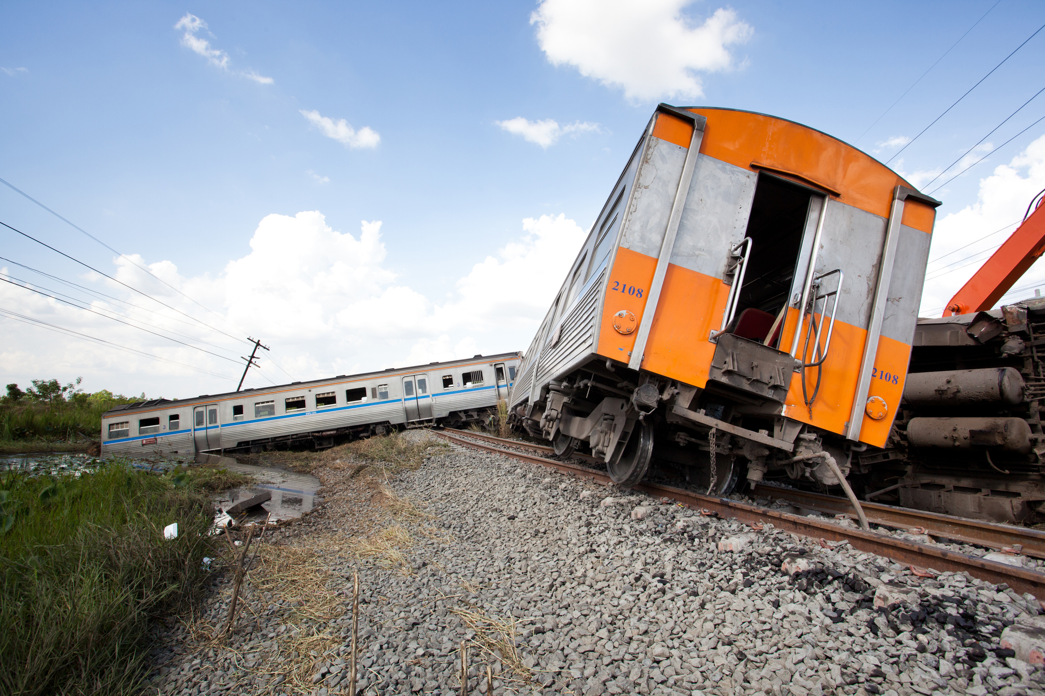 Train Derailment Murengstockphoto