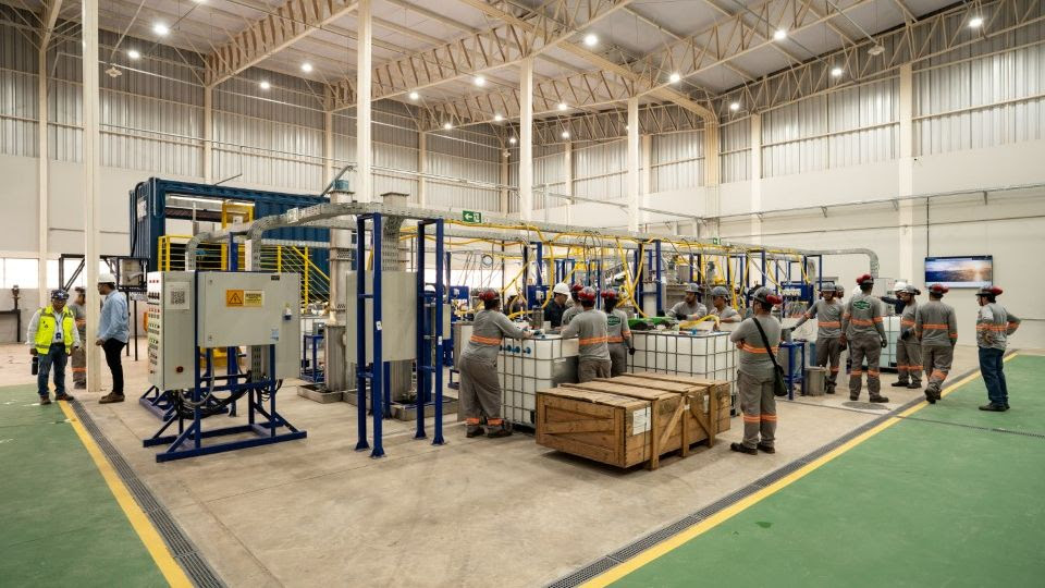 Aclara&rsquo;s pilot plant in Brazil.