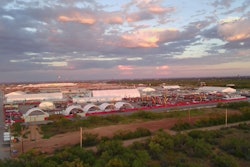 An entrance to the Stargate artificial intelligence data center complex in Abilene, Texas on Monday, Sept. 22, 2025.