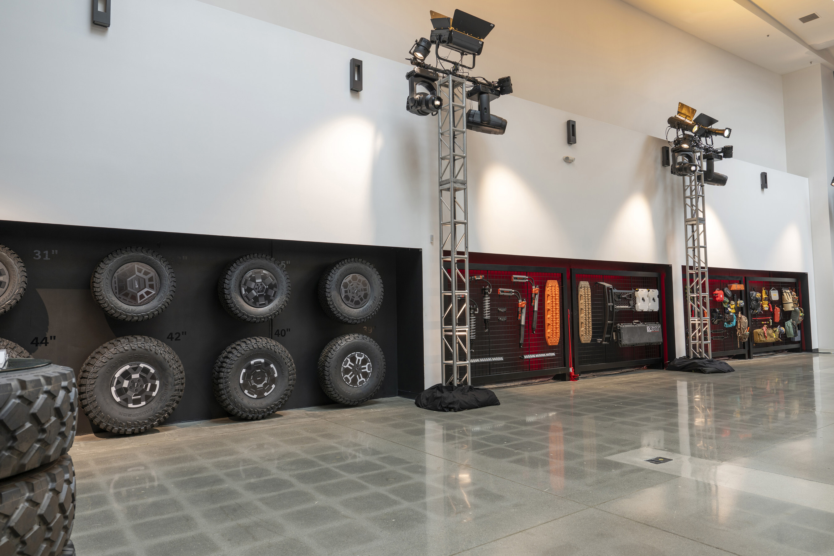 “The Sandbox” outside wall.