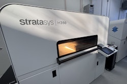 The Stratasys H350 3D printer.
