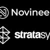 Novineer, Stratasys logos.